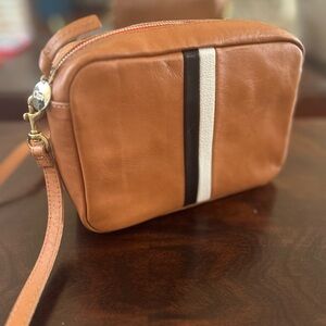 Clare V. Midi Sac Leather Crossbody Bag / Clutch